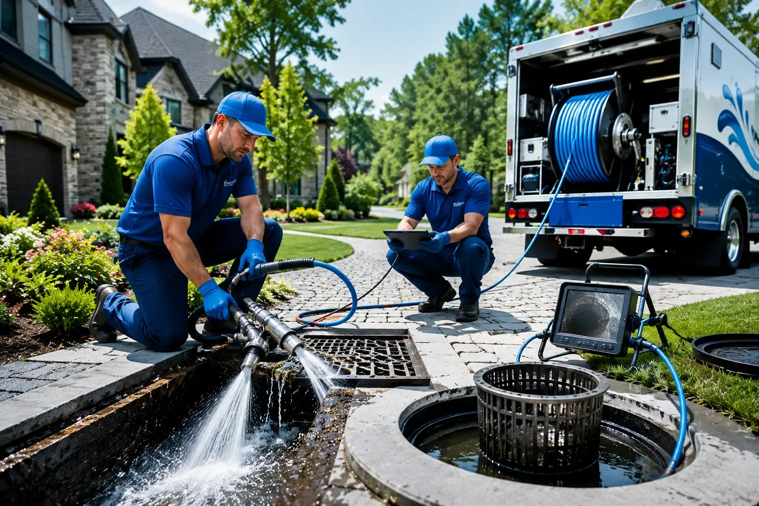 Local outdoor drain cleaning professionals in Quincy, OH